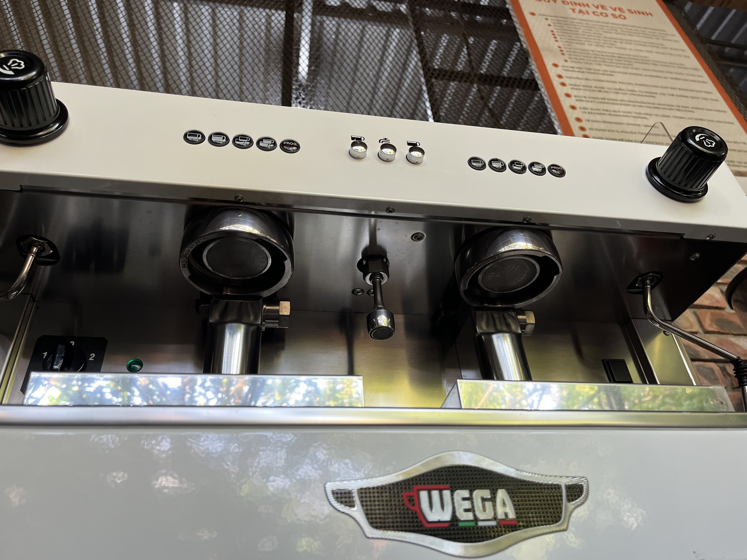MÁY PHA CÀ PHÊ WEGA PEGASO 2 GROUP - Mới