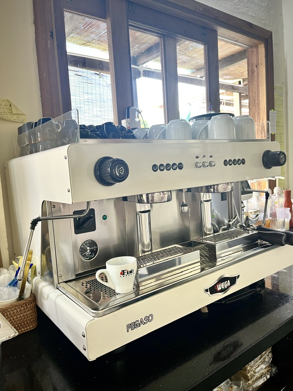 MÁY PHA CÀ PHÊ WEGA PEGASO 2 GROUP - Mới