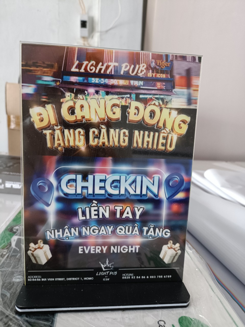 Thi công bảng hiệu, bảng quảng cáo