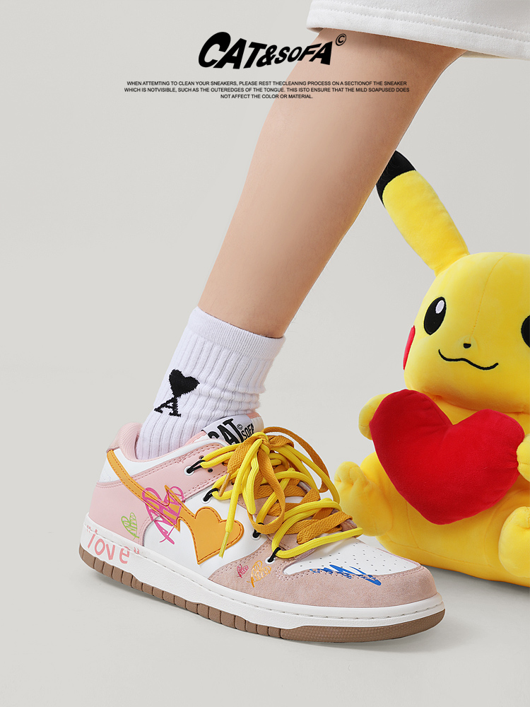 Giày Cat & Sofa Dunk Love Pink