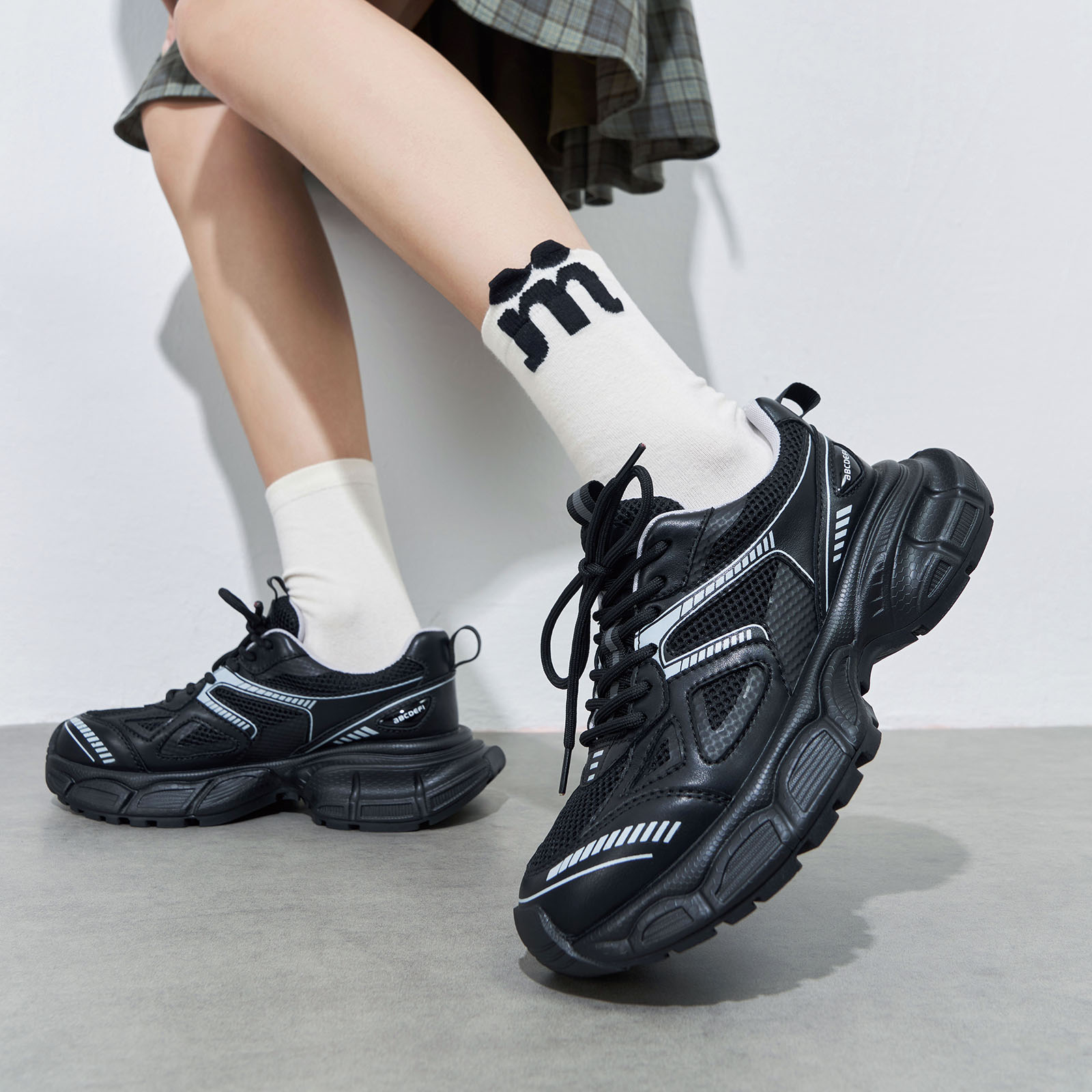 Giày Chunky Sneaker MASOOMAKE V1 Dark Night