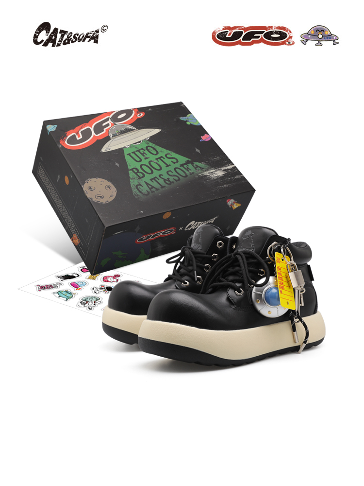 Giày Cat & Sofa UFO Boots Core Black