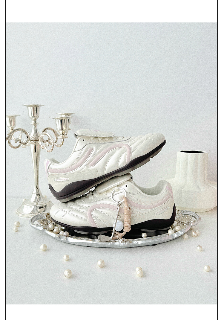 Giày Cat & Sofa Football White Pearl Pink