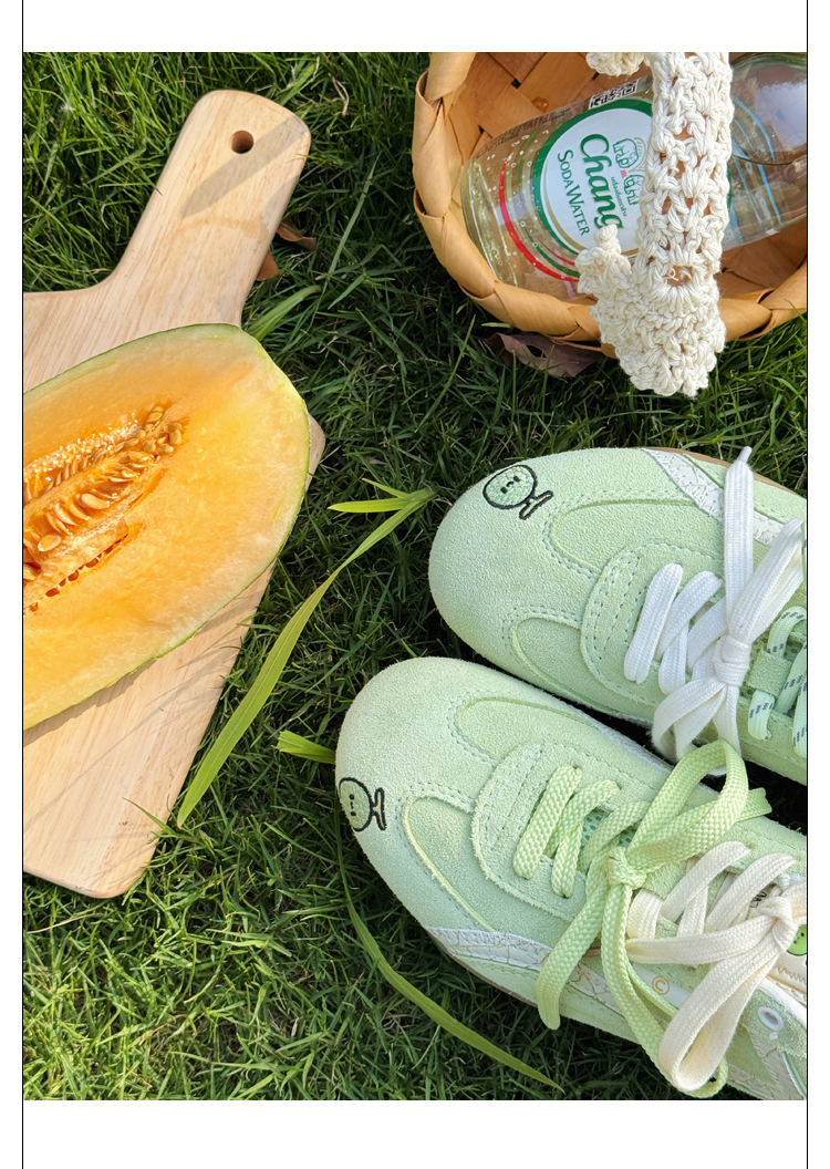 Giày Cat & Sofa Emoji Series Dưa Lưới