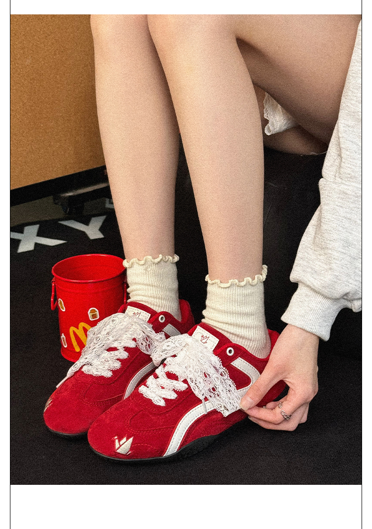 Giày Cat & Sofa Emoji Series Hạc Giấy Đỏ