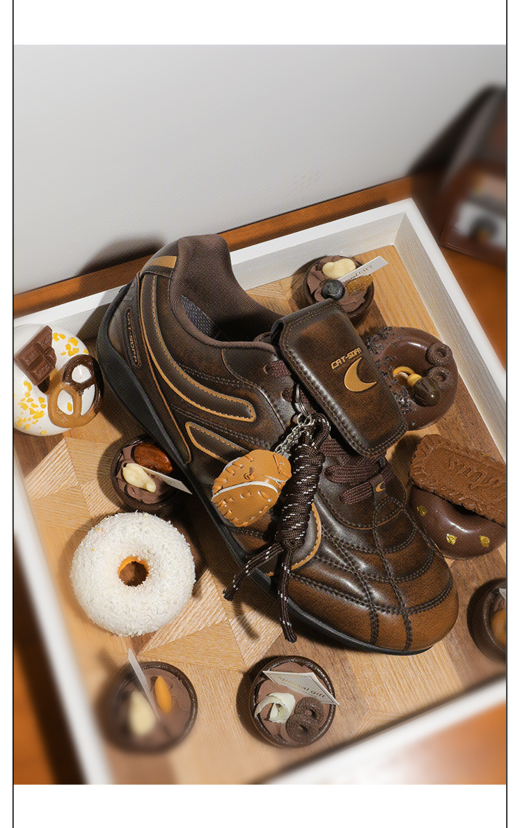 Giày Cat & Sofa Football Brown