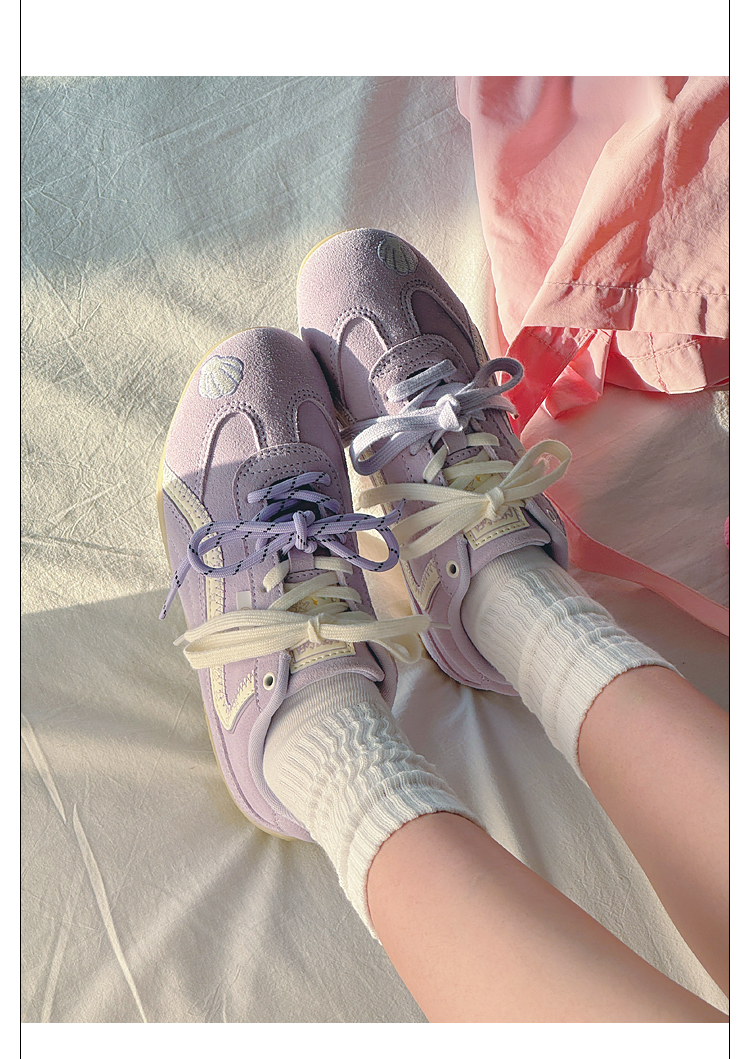 Giày Cat & Sofa Emoji Series Sò Tím