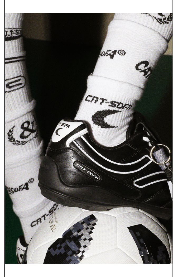 Giày Cat & Sofa Football Black