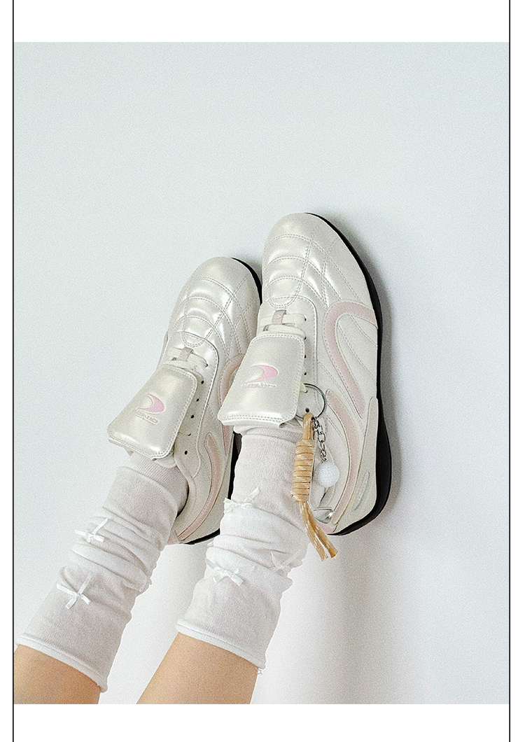 Giày Cat & Sofa Football White Pearl Pink