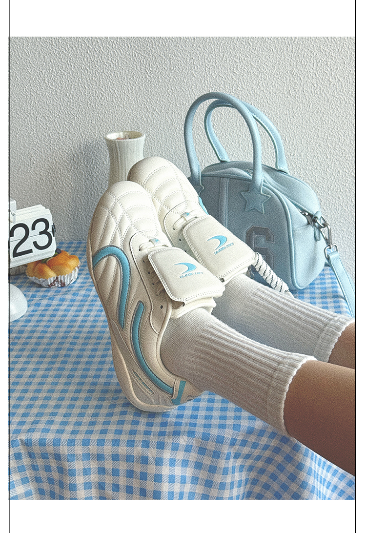 Giày Cat & Sofa Football White Pastel Blue