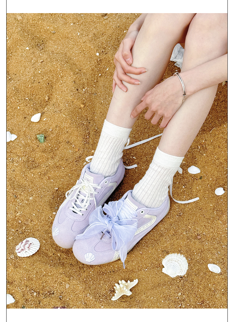 Giày Cat & Sofa Emoji Series Sò Tím