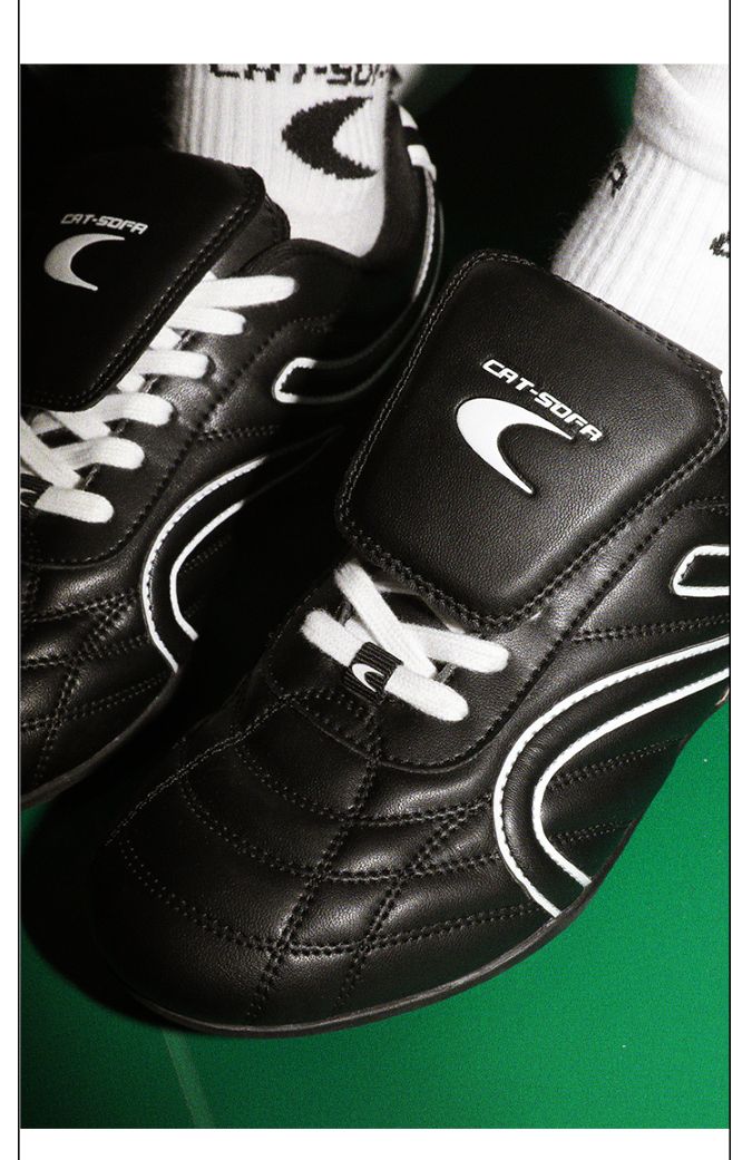 Giày Cat & Sofa Football Black