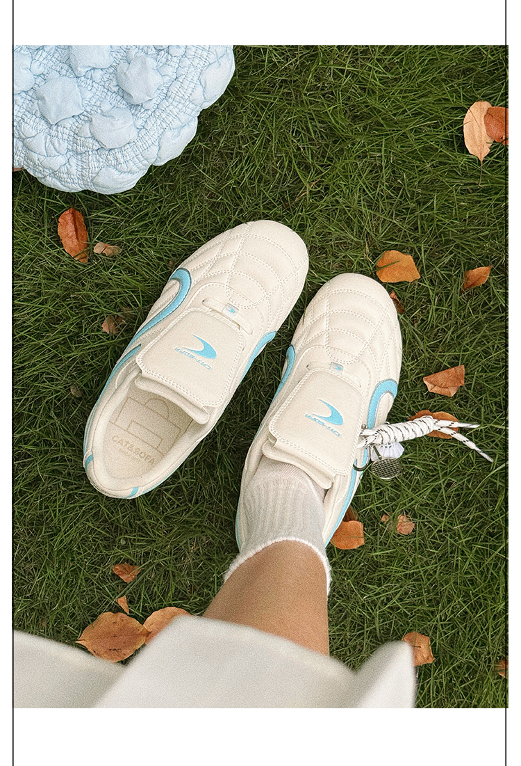 Giày Cat & Sofa Football White Pastel Blue