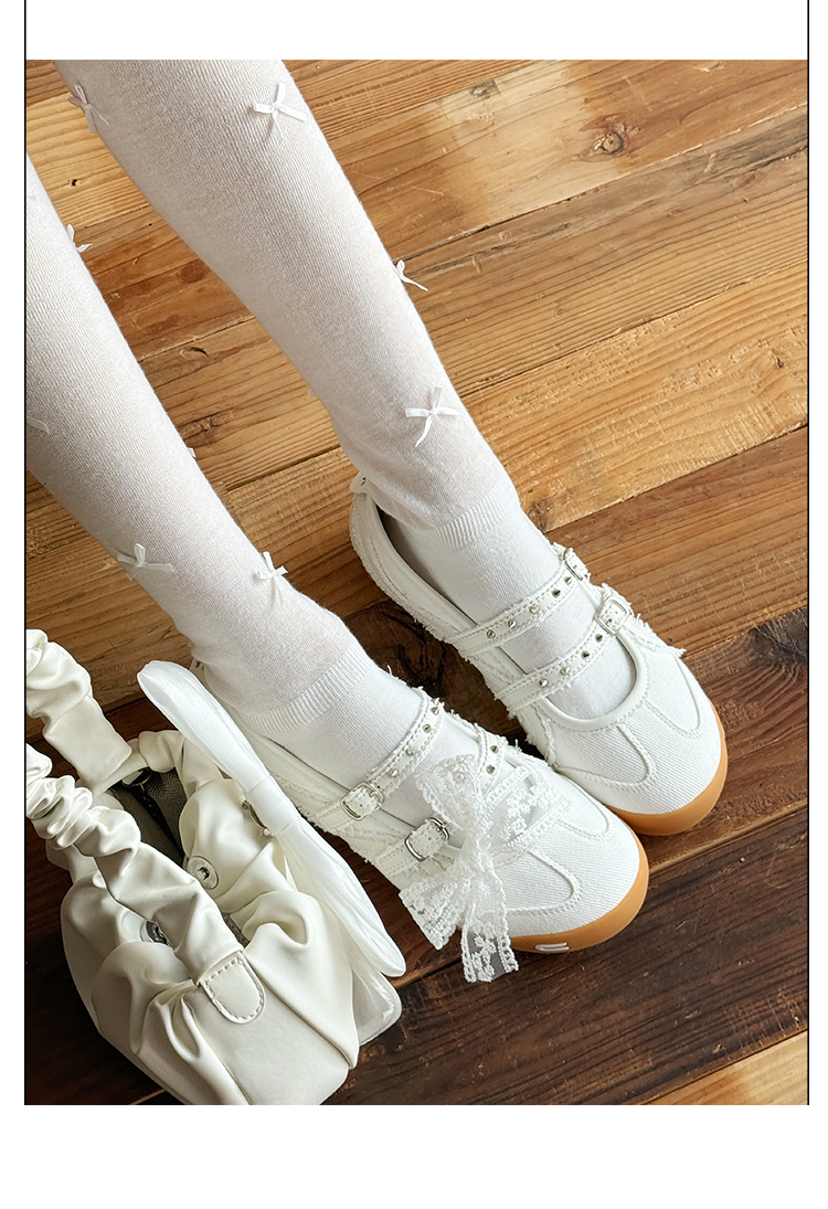 Giày Cat & Sofa Mary Jane White Gum