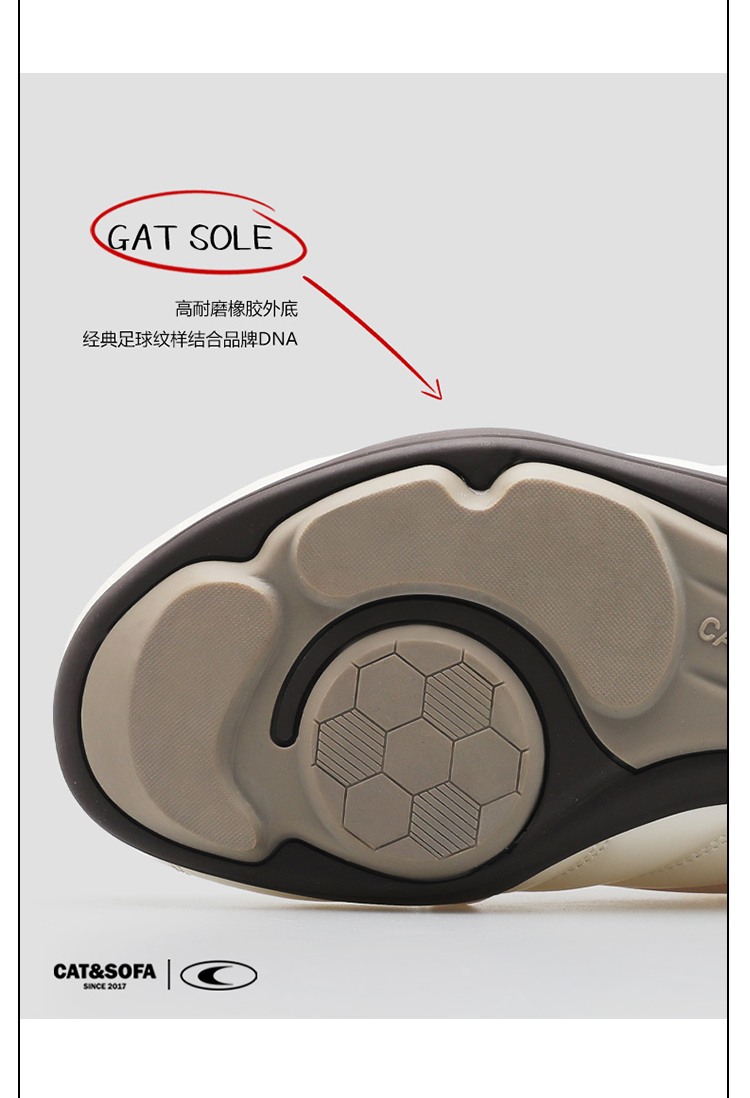 Giày Cat & Sofa Football White Pearl Pink