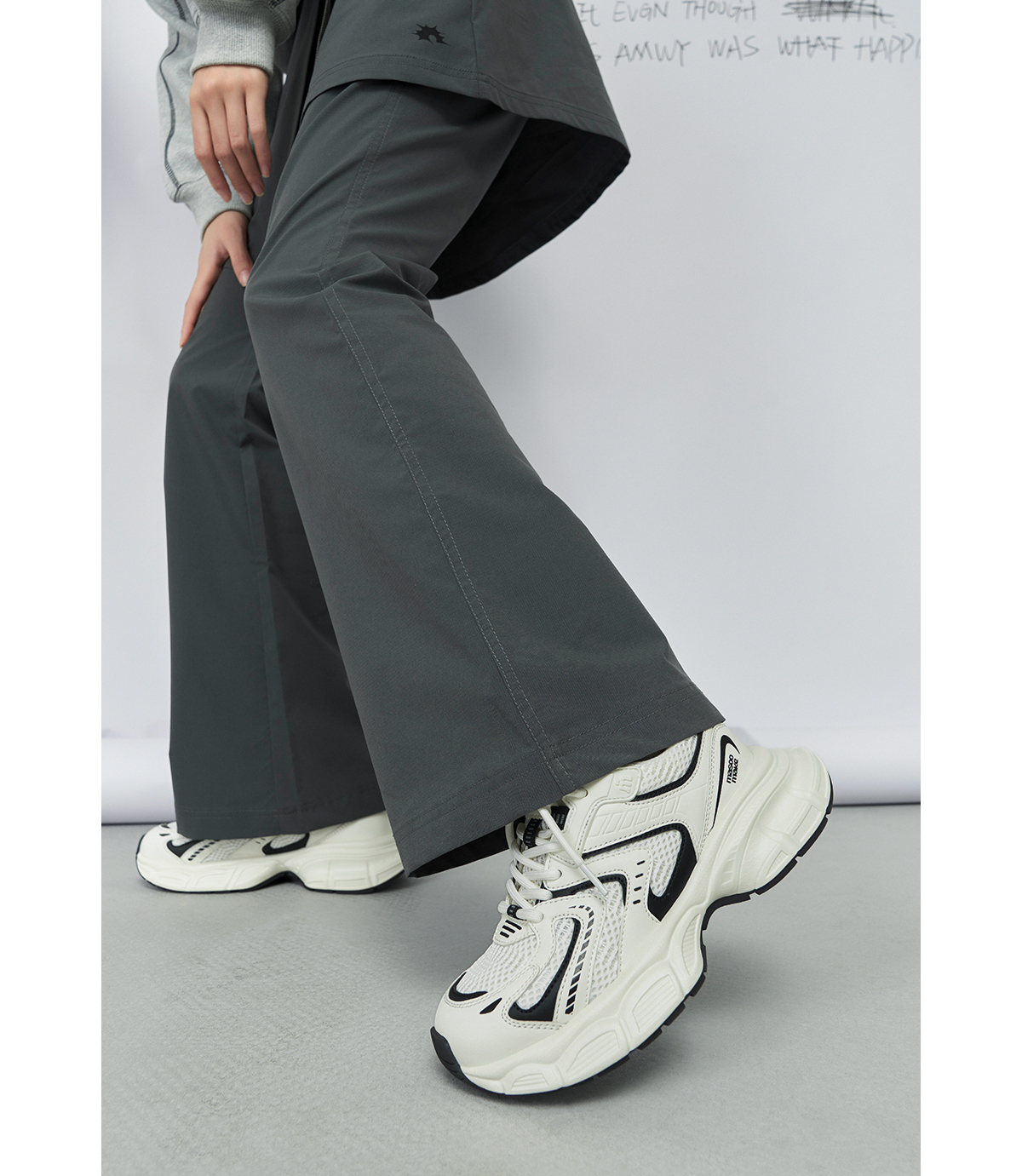 Giày Chunky Sneaker MASOOMAKE 2024 Pink Silver
