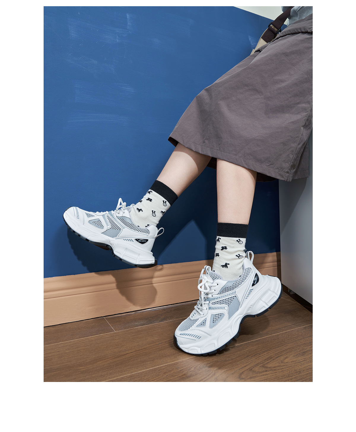 Giày Chunky Sneaker MASOOMAKE V1 Arctic White