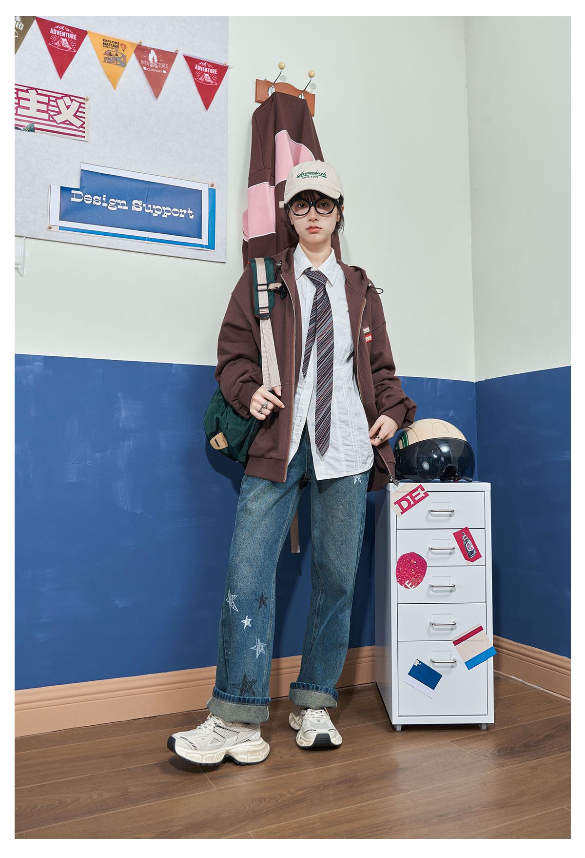 Giày Chunky Sneaker MASOOMAKE V1 Cream White