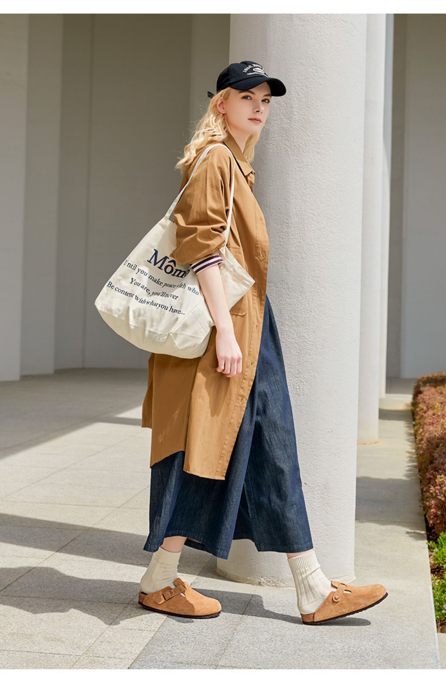 Dép Devo Life Boston Clogs Suede Leather