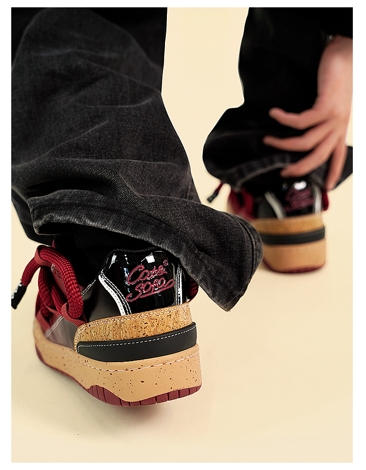 Giày Cat & Sofa Dread Locks Wine Red