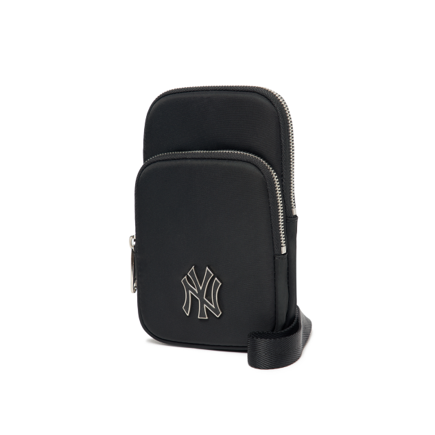 Túi MLB Nylon Phone Pouch Crossbody Bag New York Yankees Black