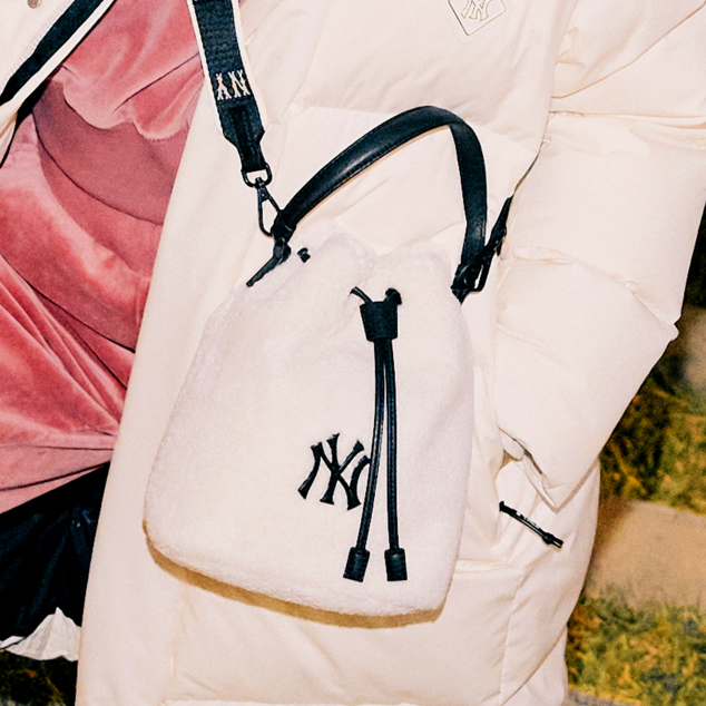 Giỏ MLB Basic Canvas Vertical Tote Bag New York Yankees  Xịn Authentic