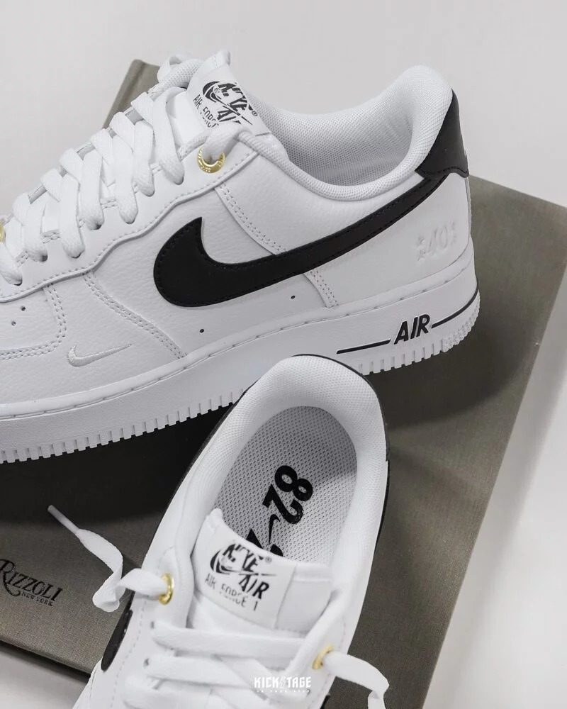 Giày Nike Air Force 1 Low 40th Anniversary Black White