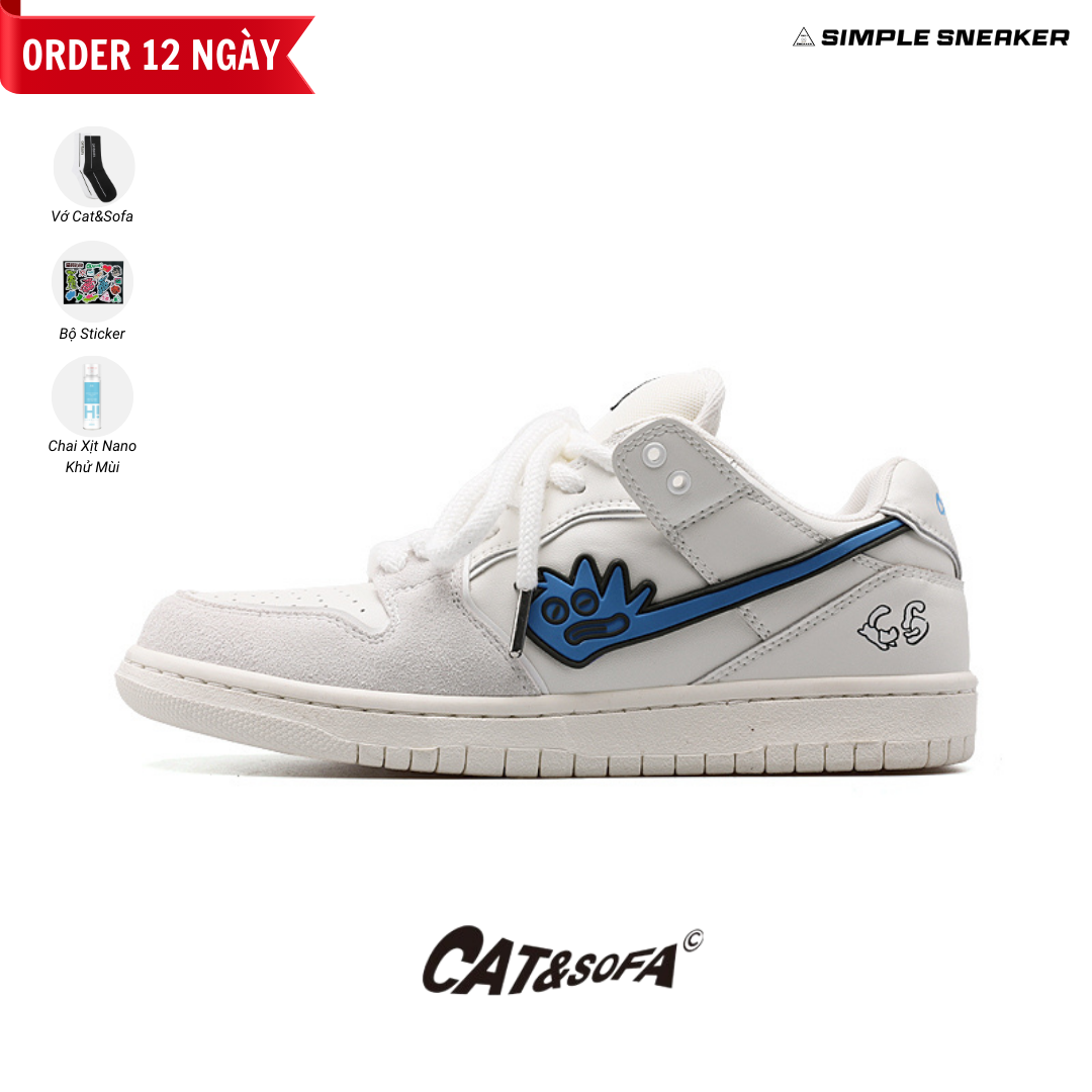 Giày Cat & Sofa Dunk Snow Wolf Grey