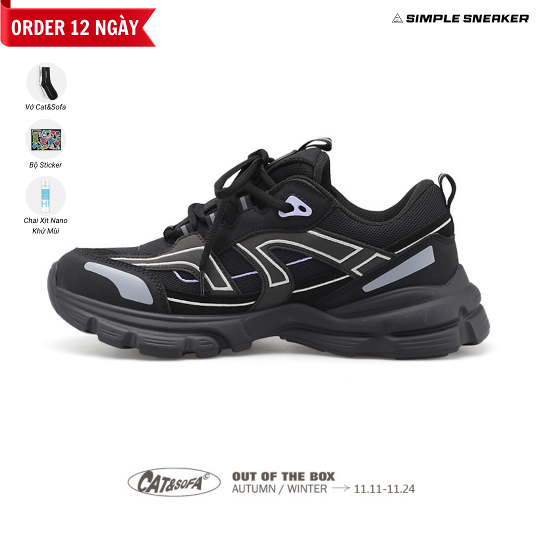 Giay Cat Sofa Dad Shoes All Black Cat Sofa Vi t Nam