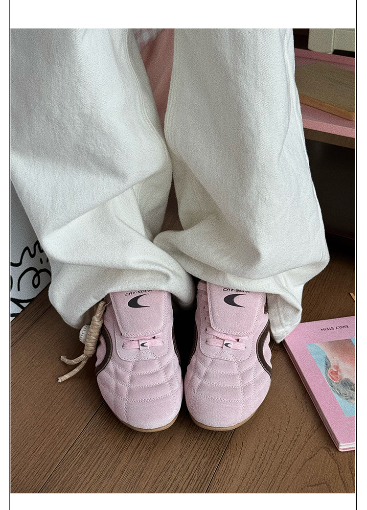 Giày Cat & Sofa Football Pink