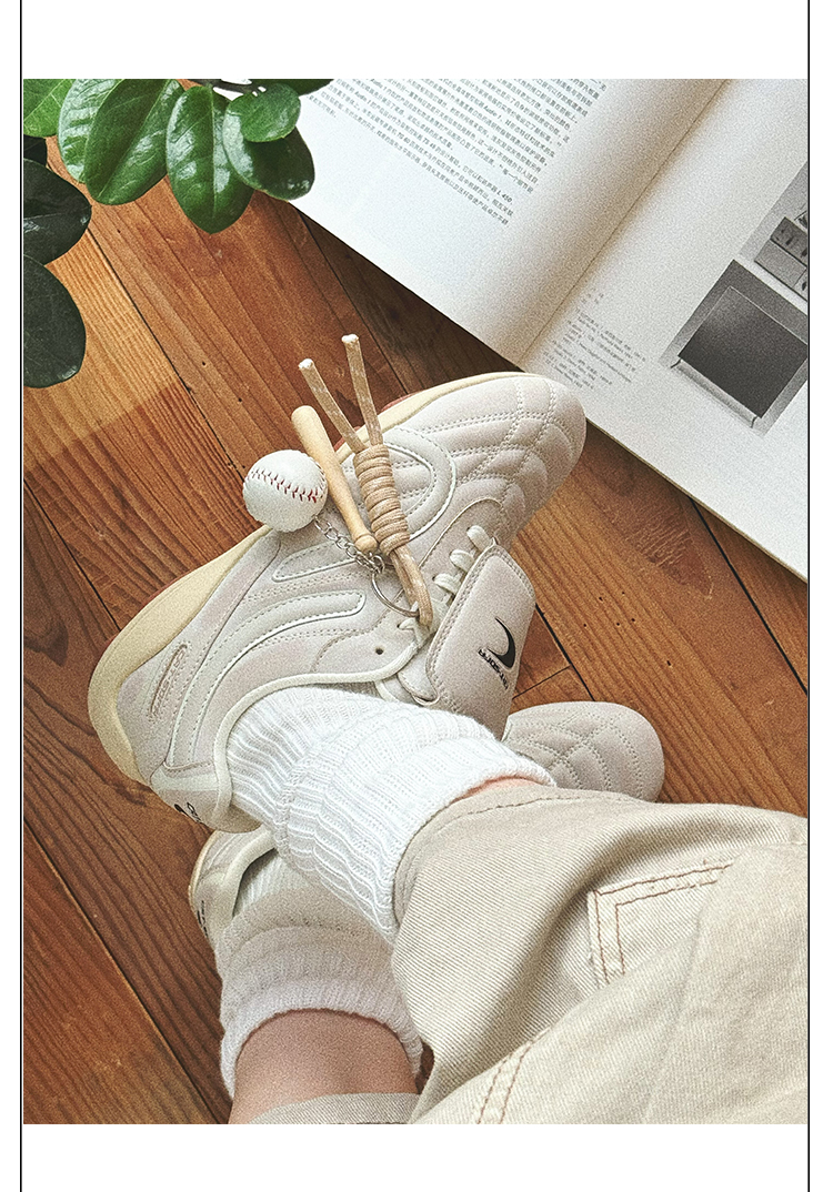 Giày Cat & Sofa Football Cream White