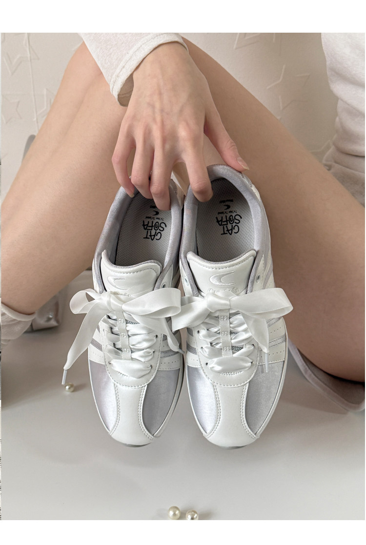 Giày Cat&Sofa Ballet  Màu Silver Chính Hãng Mới Nhất 2026