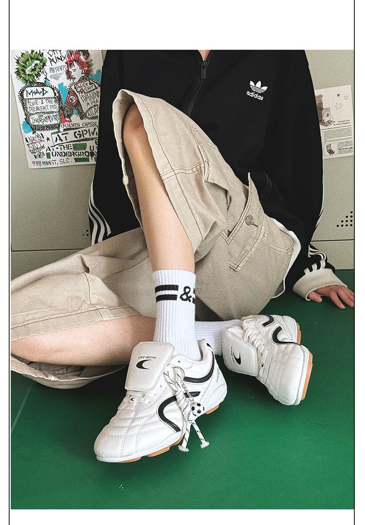 Giày Cat & Sofa Football White Gum