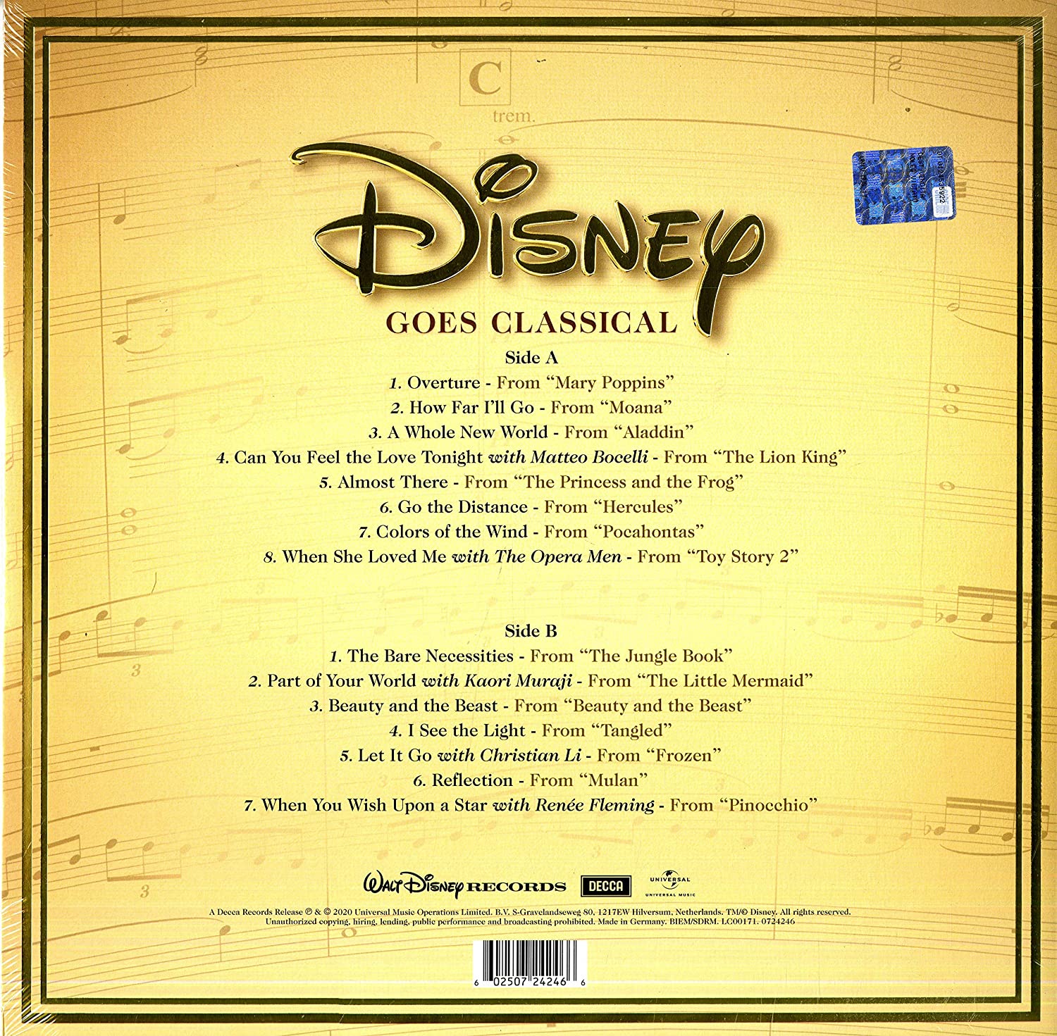 Royal Philharmonic Orchestra - Disney Goes Classical – Nail City Record