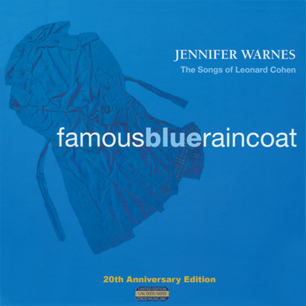 đĩa than Jennifer Warnes - Famous Blue Raincoat - Numbered Limited Edition 180g 45rpm 3LP