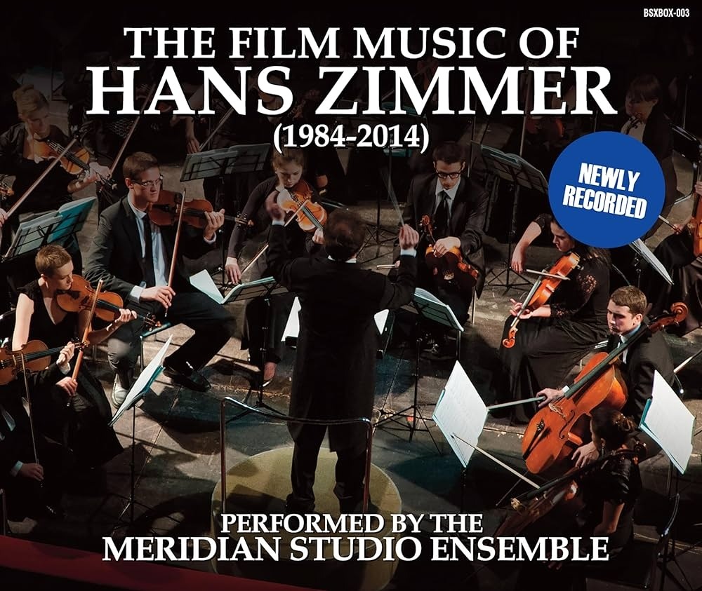 đĩa CD MERIDIAN STUDIO ENSEMBLE - FILM MUSIC OF HANS ZIMMER (1984-2014) (3CD)