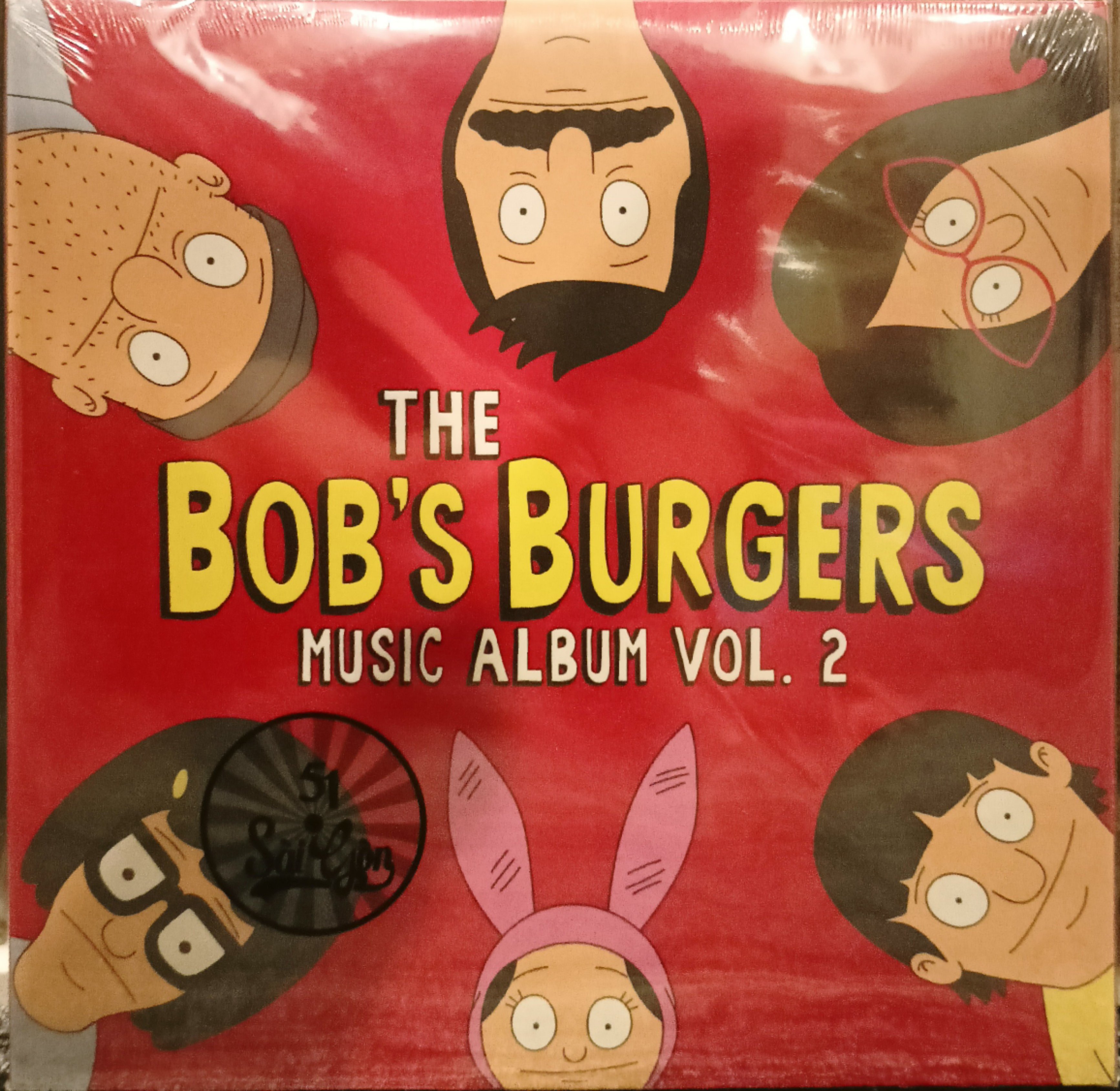 đĩa than THE BOB'S BURGERS (MUSIC ALBUM VOL.2)