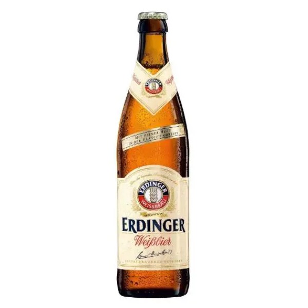 Bia Erdinger Weibbier 5,3% – Chai 500ml – Thùng 12 Chai