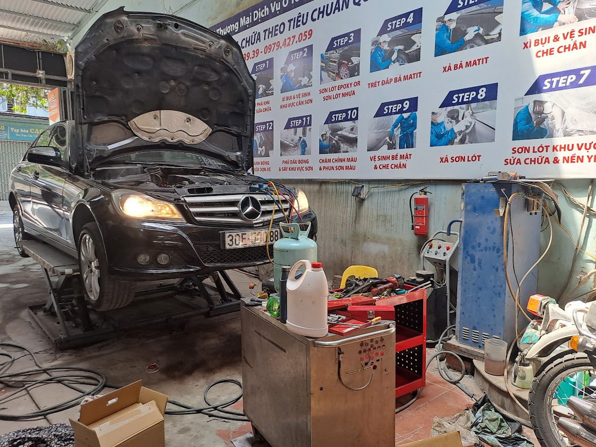 Báo giá sửa chữa điều hòa ô tô từng dòng xe mới nhất-Hotline : 0979.42.70.59