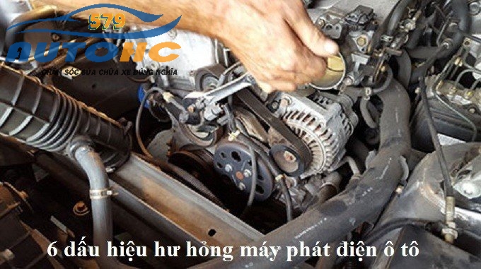 6 dấu hiệu hư hỏng máy phát điện ô tô- Hotline : 0979.42.70.59