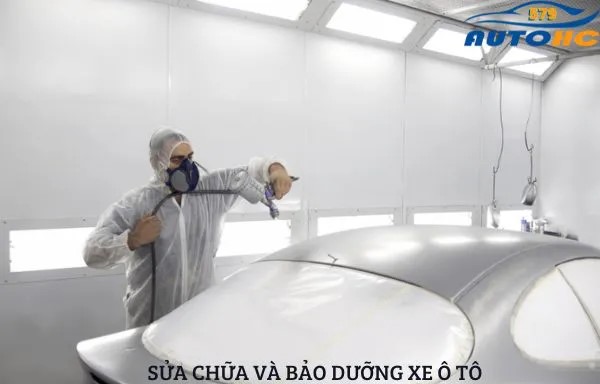 Địa chỉ sơn ô tô đẹp đúng theo 8 bước tiêu chuẩn- Hotline : 0979.42.70.59