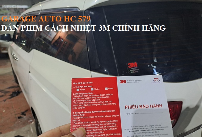 Dán phim cách nhiệt 3M chính hãng (USA) ở đâu, giá bao nhiêu?- Hotline : 0979.42.70.59