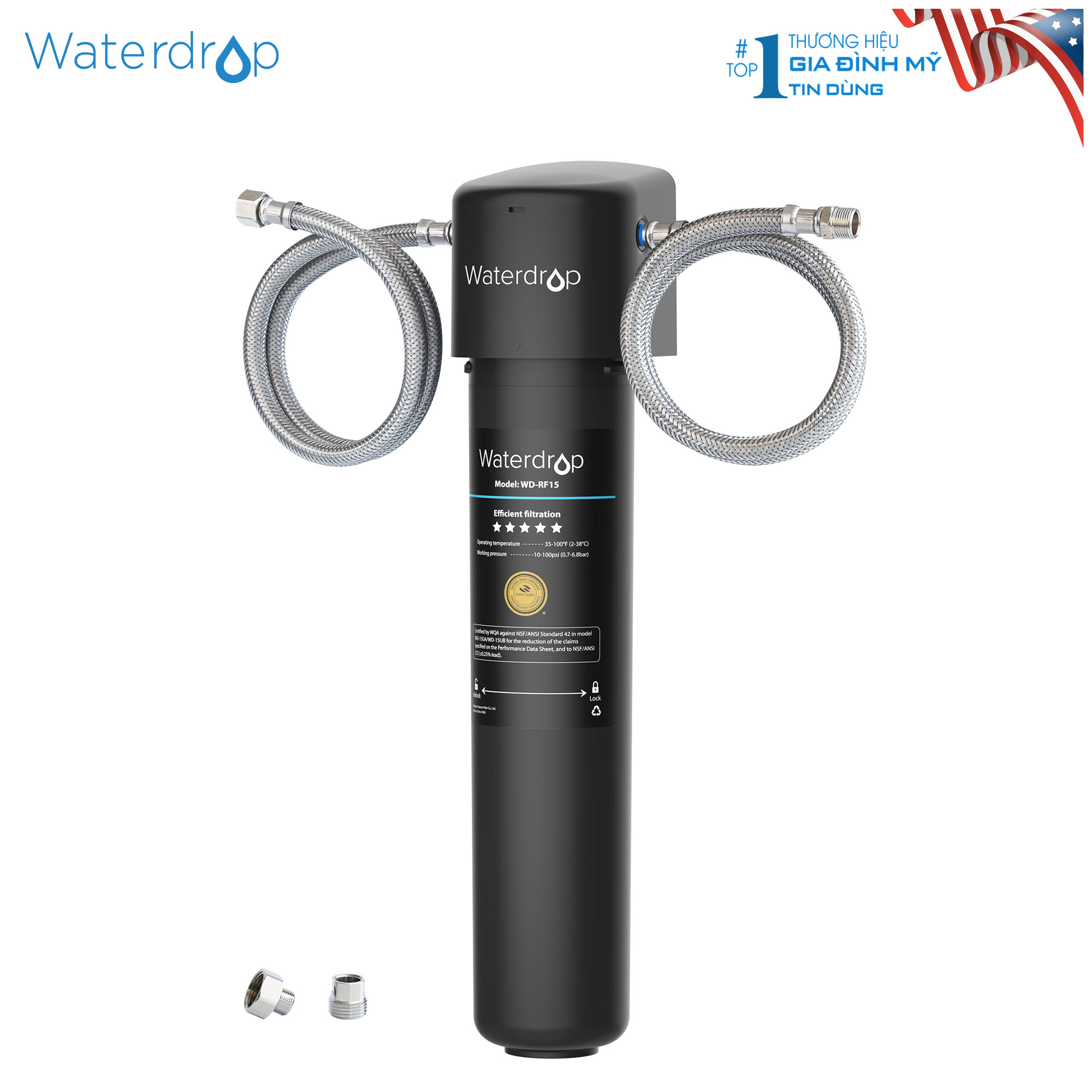Lọc nước đơn WD-15UA Waterdrop