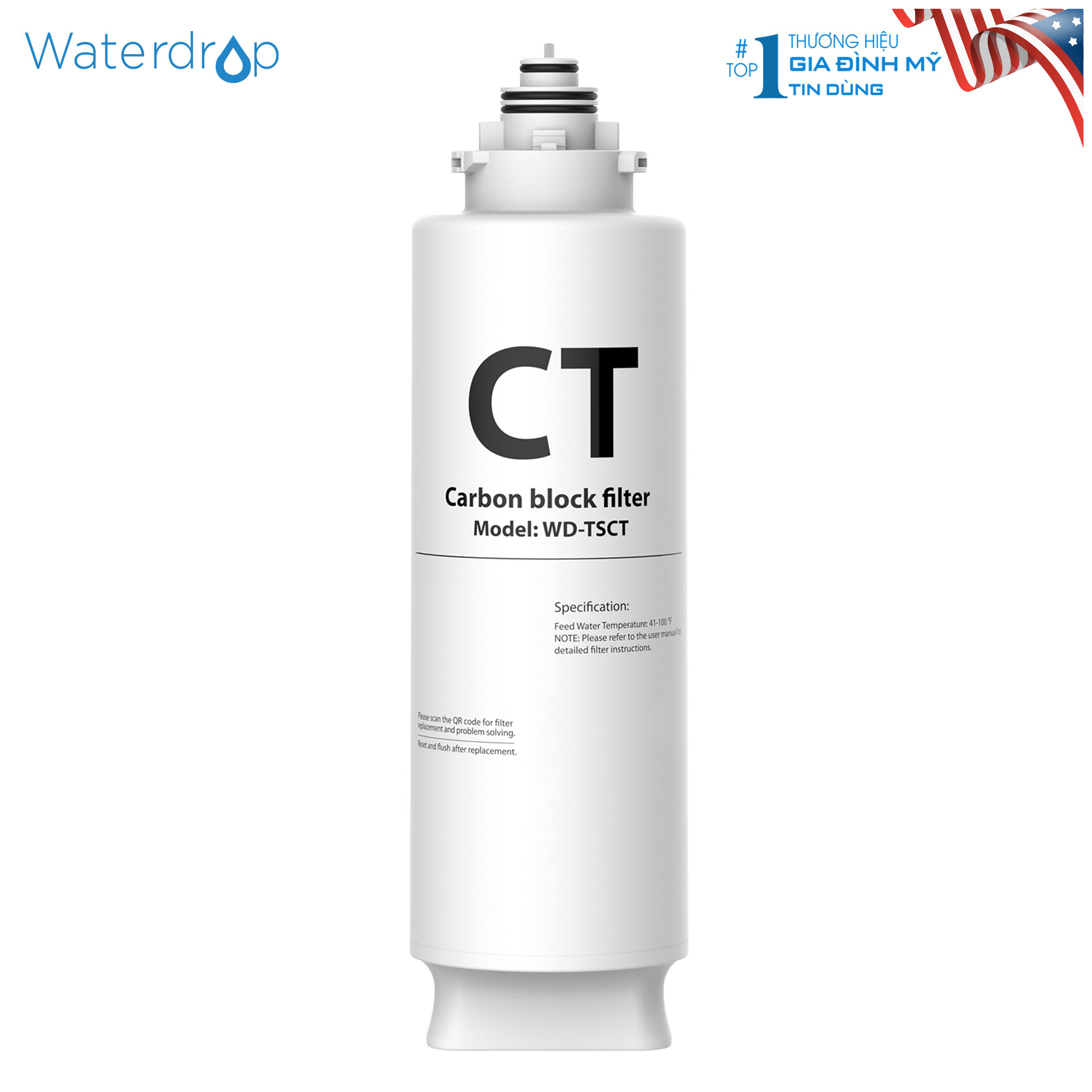 Lõi lọc CT Waterdrop WD-TSCT