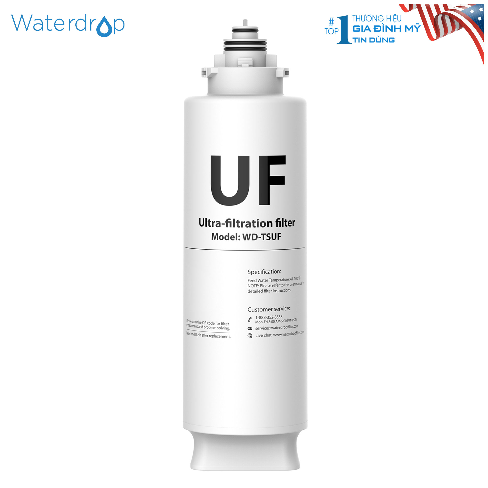 Lõi lọc UF Waterdrop WD-TSUF