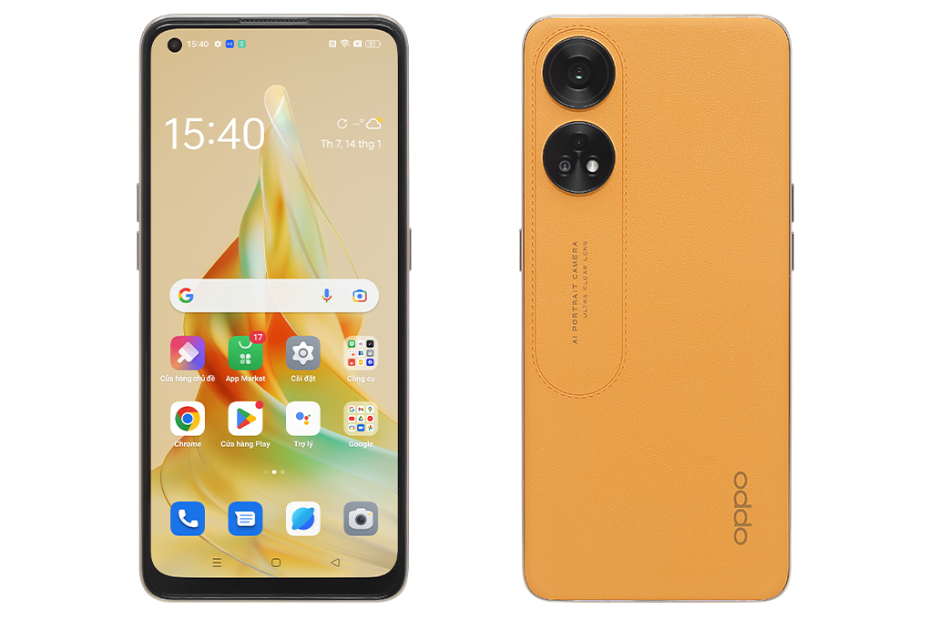 Điện thoại OPPO Reno8 T 8/256GB ( Đen, Cam )