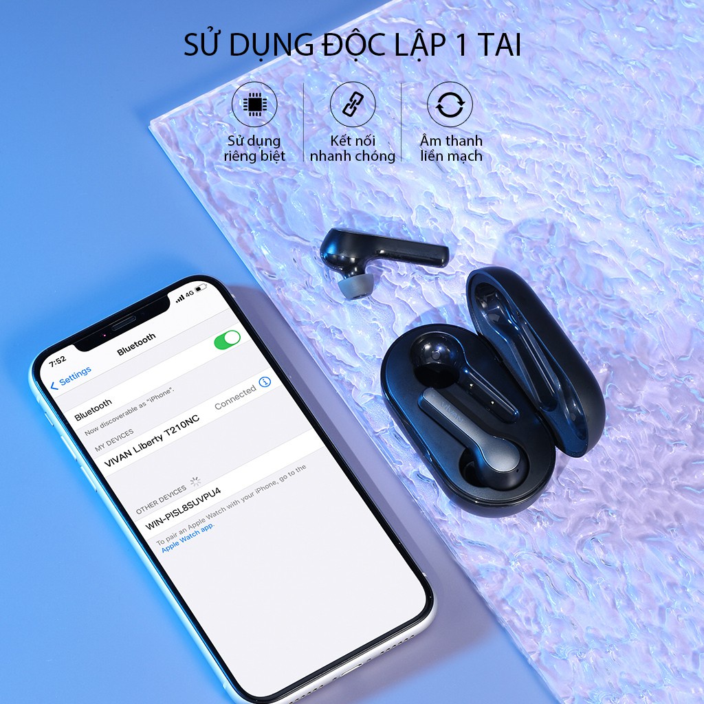 Tai Nghe Bluetooth VIVAN T210NC