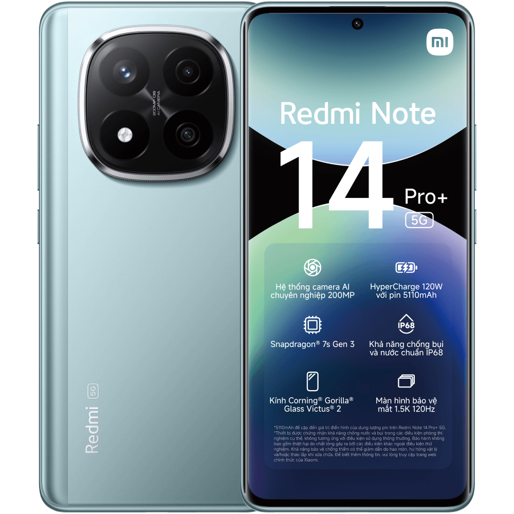 Redmi Note 14 Pro+ 5G 8-256GB