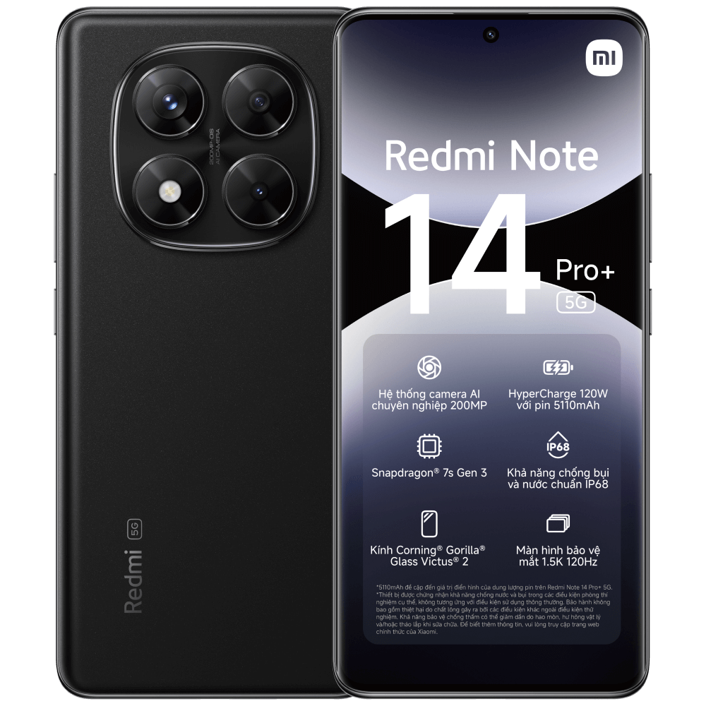 Redmi Note 14 Pro+ 5G 8-256GB