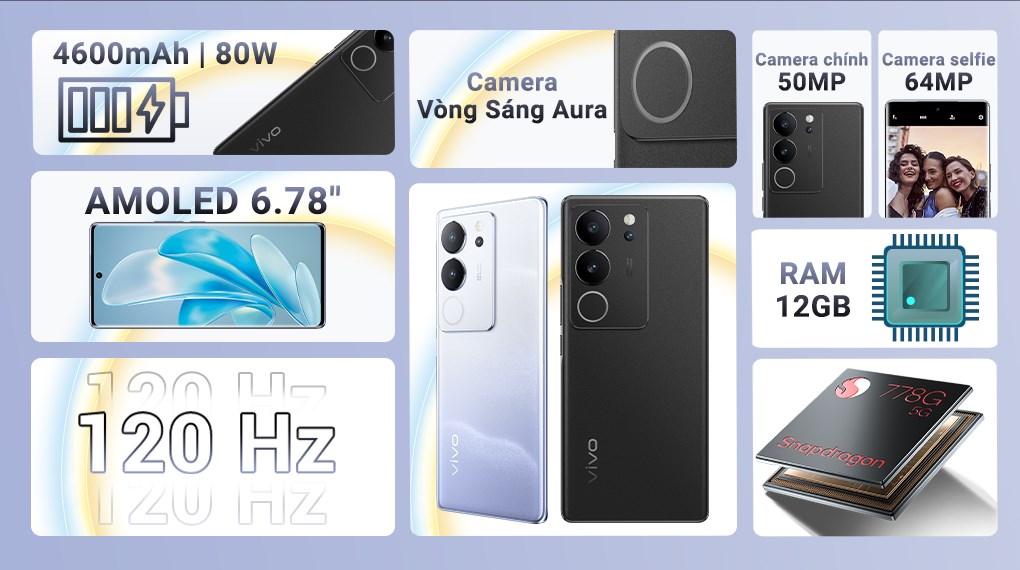 Điện thoại vivo V29 5G 12GB